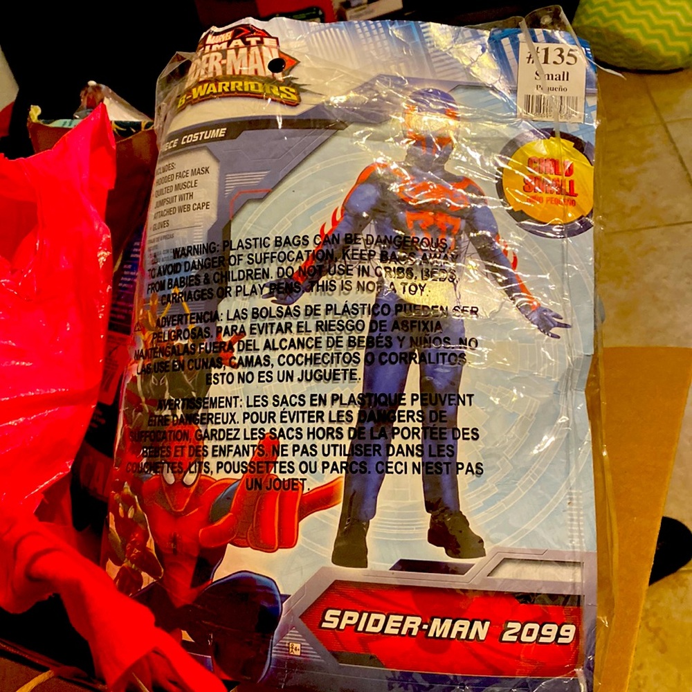 SPIDER-MAN 2099 KIDS CODTUME